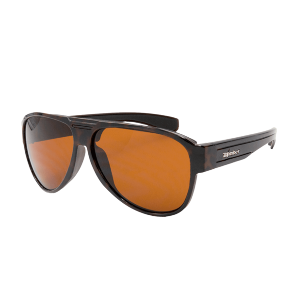 BR102 Beer Bomb gafas de sol flotantes con lentes de policarbonato cafe con espuma negro