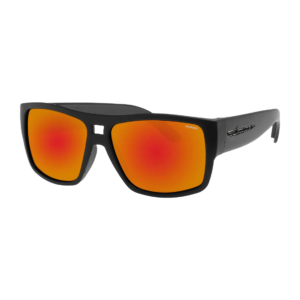 IRE111RM Irie Bomb Gafas de Sol Polarizadas Espejo rojo lente con espuma gris que flotan