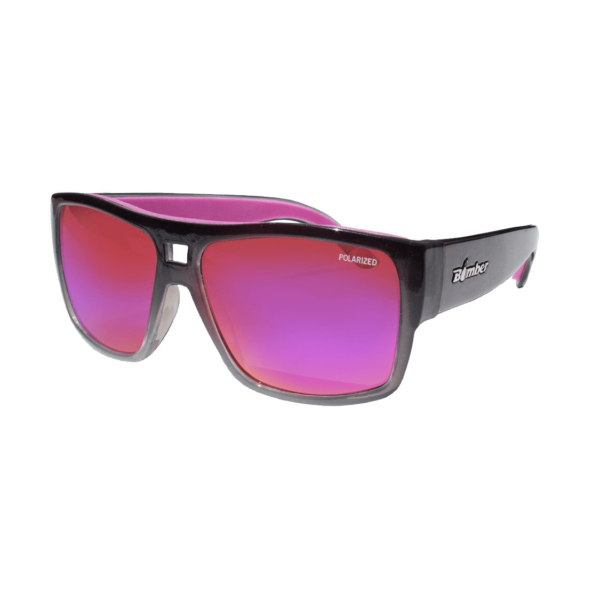 IRE114PMPF Irie Bomb Gafas de Sol Polarizadas Cristal con lente espejo rosa UV400 y espuma rosa que flotan