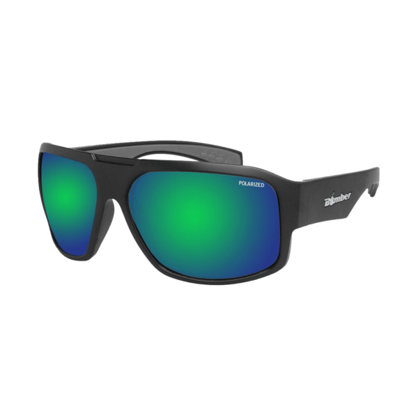 M111GM Mega Bomb Gafas de Sol Polarizadas Espejo verde lente Seguridad calificado ANSI Z87+ que flotan