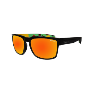 SM111RMRSTA Smart Bomb Gafas de Sol Polarizadas Espejo rojo lente con espuma rasta que flotan