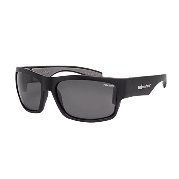 TR111 Tiger Bomb Gafas de sol polarizadas oscuro con lente ahumado de seguridad ANSI Z87+ que flotan