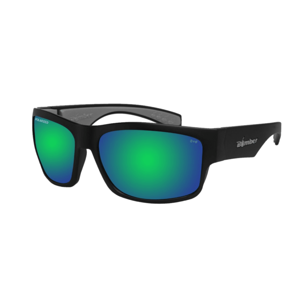 TR111GM Tiger Bomb Gafas de Sol Polarizadas Espejo verde lente Seguridad calificado ANSI Z87+ que flotan