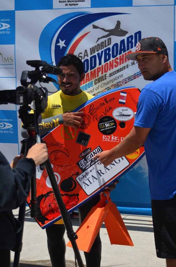 Bomber Floating Eyewear Latin America Equipo 2014 campeón de bodyboard