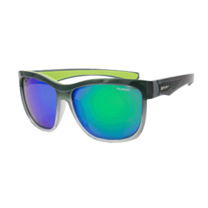 JA114GMGF Jacó Bomb Gafas de Sol Polarizadas cristal con Espejo verde lente con espuma verde que flotan