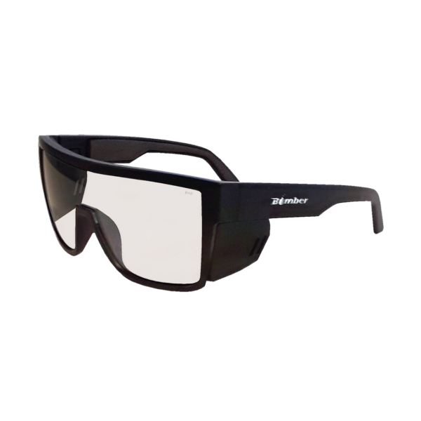 BZ101 Buzz Bomb gafas de sol de policarbonato con lentes de seguridad claro flotante y flexible,