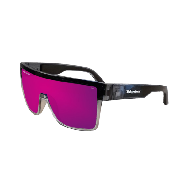 BZ114PNK Buzz Bomb Gafas de Sol Polarizadas cristal con espejo rosa lente Seguridad calificado ANSI Z87+ que flotan